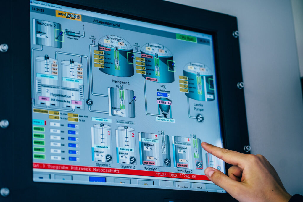 Station de biométhanisation de Gebrüder Lenges, produisant plus de 2500 kWel d'électricité verte en Wallonie